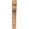 Ekena Millwork Merced Block Smooth Bracket, Western Red Cedar, 5 1/2"W x 26"D x 38"H BKT06X26X38MRC05SWR - alternate 3